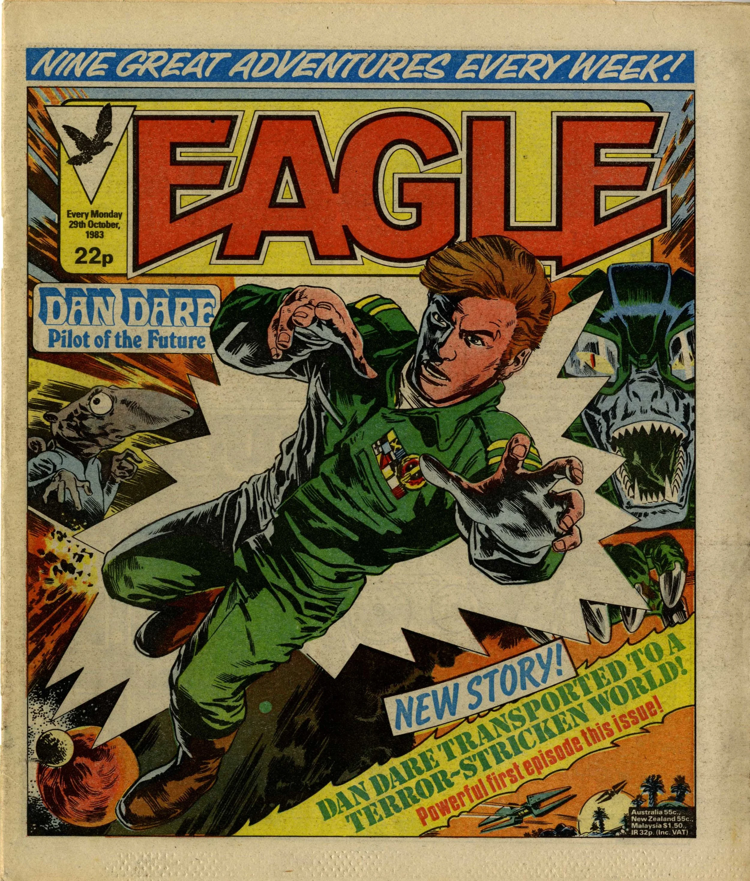On this day, 29 October 1983: Eagle — GREAT NEWS FOR ALL READERS!